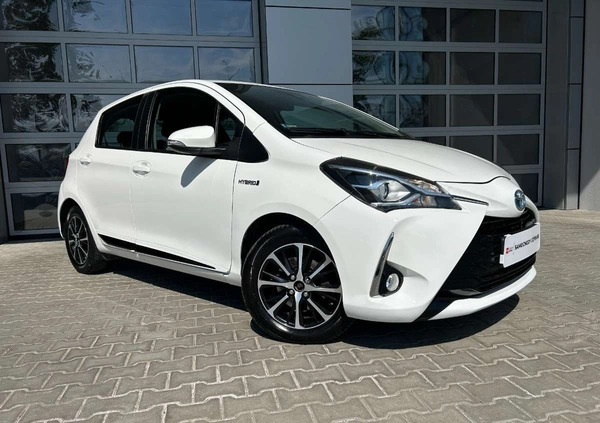 Toyota Yaris cena 59900 przebieg: 79497, rok produkcji 2018 z Głubczyce małe 436